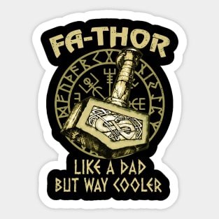 fa-thor Sticker